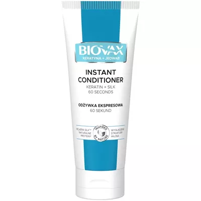 Biovax Keratyna+Jedwab Ekspresowa Odżywka do Włosów 200ml