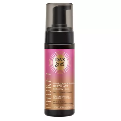 DAX SUN Nawilżająca Pianka Brązująca do Twarzy i Ciała 160ml