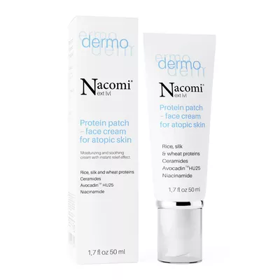 Nacomi Next LvL Dermo Atopic Skin Proteinowy Plaster Krem do Skóry Atopowej 50ml