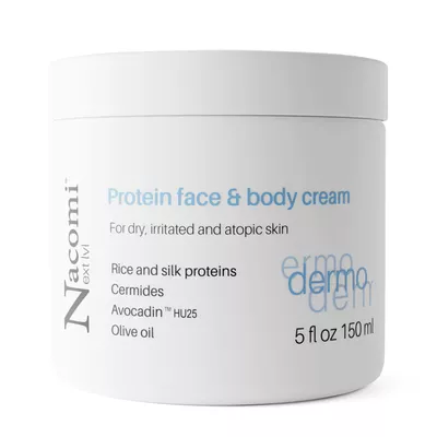 Nacomi Next LvL Dermo Proteinowy Krem do Twarzy i Ciała 150ml