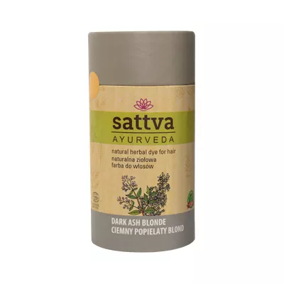 Sattva Naturalna Henna - Ziołowa Farba do Włosów Dark Ash Blonde 150g