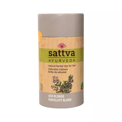 Sattva Naturalna Henna - Ziołowa Farba do Włosów Ash Blonde 150g