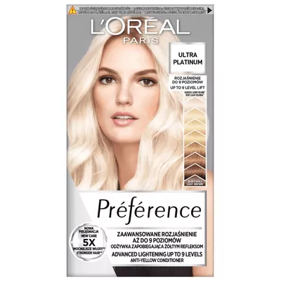 Loreal Preference Farba do Włosów Ultra Platinum
