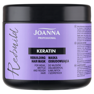 Joanna Keratin Maska Odbudowująca 500g