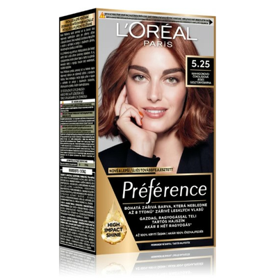 Loreal Preference Farba do Włosów 5.25 Antigua Mroźny Brąz