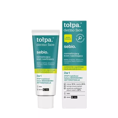 Tołpa Sebio Normalizujący Krem Nawilżający 3w1 40ml