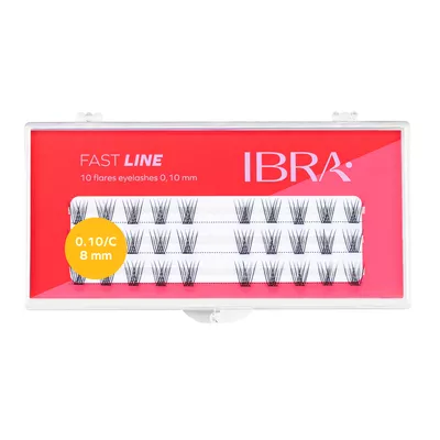 IBRA Makeup Zestaw Kępek Fast Line C 0,10-8mm