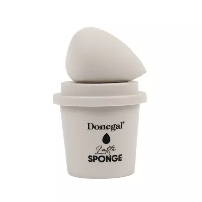 Donegal Gąbka do Makijażu Latte z Etui