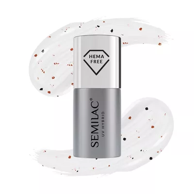 Semilac Top do Lakierów Hybrydowych Top Coat Terazzo T24