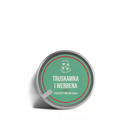 Mydlarnia Cztery Szpaki Puszysty Mus do Ciała Truskawka i Werbena 150ml