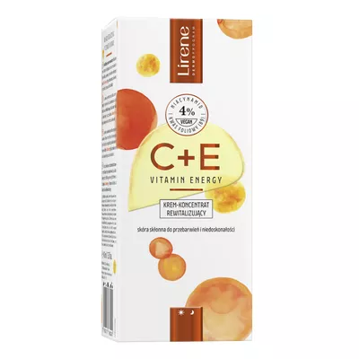 Lirene C+E Vitamin Energy C+E Krem-Koncentrat Rewitalizujący 40ml