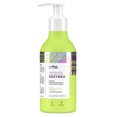 So!flow Odżywka do Włosów Niskoporowatych 400ml