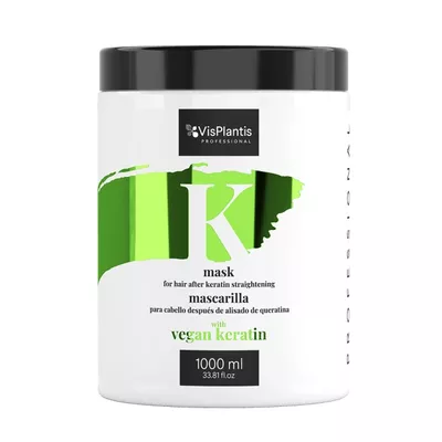 Vis Plantis Vegan Keratin Maska do Włosów 1000ml