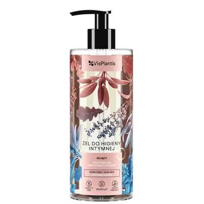 Vis Plantis Żel do Higieny Intymnej Kojący Kora Dębu i Szałwia 300ml