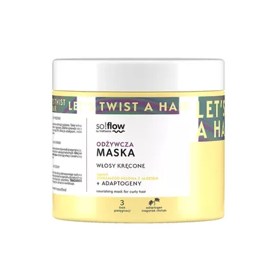 So!flow Odżywcza Maska do Włosów Kręconych 400ml