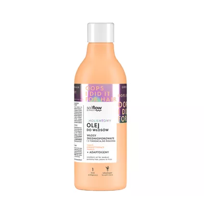 So!flow Olej do Włosów Średnioporowatych 150ml