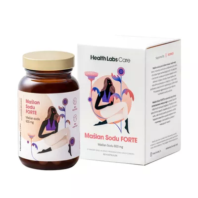 Health Labs Suplement Diety Maślan Sodu Forte 60 Kapsułek