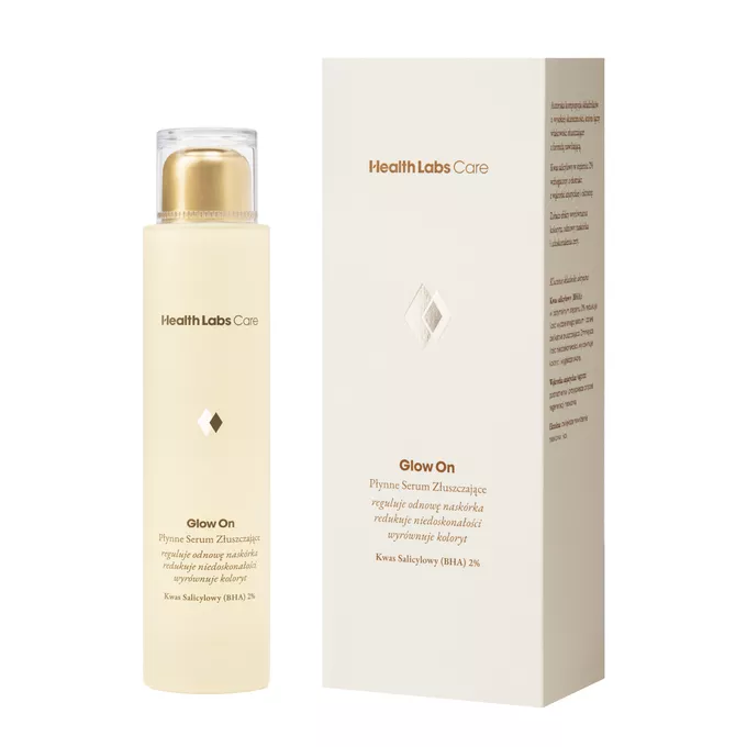 Health Labs Glow On Płynne Serum Złuszczające 100ml