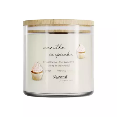 Nacomi Świeca Zapachowa Vanilla Cupcake 450g