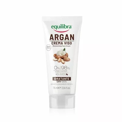 Equilibra Argan Nawilżający Krem do Twarzy 75ml