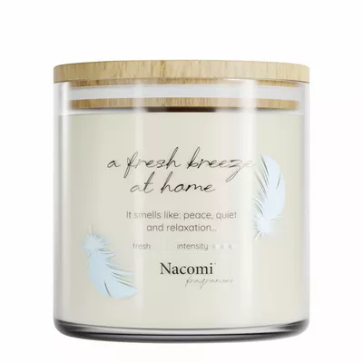 Nacomi Świeca Zapachowa A Fresh Breeze At Home 450g