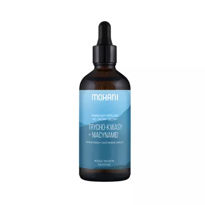 Mohani Kwasowy Peeling do Skóry Głowy Trycho-Kwasy+Niacynamid 100ml