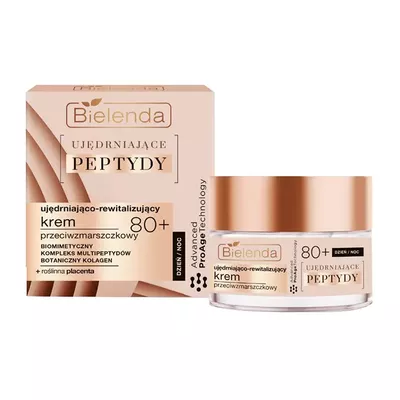 Bielenda Ujędrniające Peptydy Krem do Twarzy 80+ 50ml