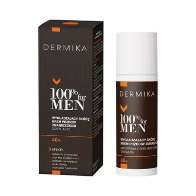 DERMIKA 100% FOR MEN Krem Wygładzający 40+ 50ml