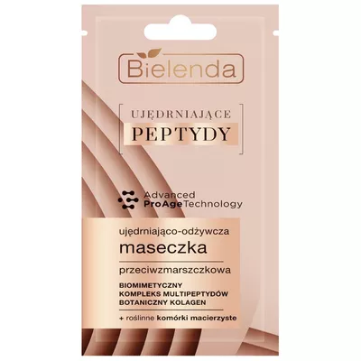 Bielenda Ujędrniające Peptydy Ujędrniająco-Odżywcza Maseczka 8g