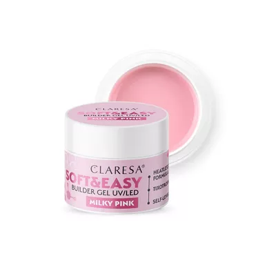 Claresa Żel Budujący Soft &amp; Easy Milky Pink 12g