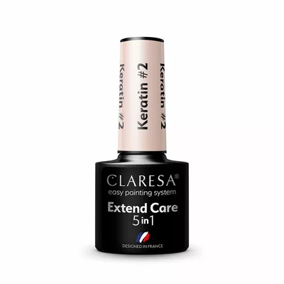 Claresa Extend Care 5w1 Baza Hybrydowa Keratin #2