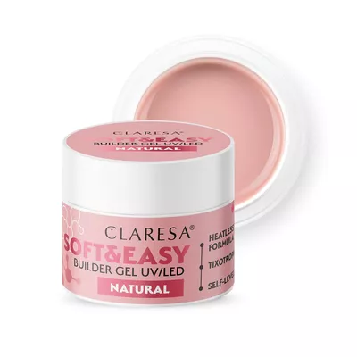 Claresa Żel Budujący Soft &amp; Easy Natural 90g