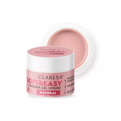 Claresa Żel Budujący Soft &amp; Easy Natural 12g