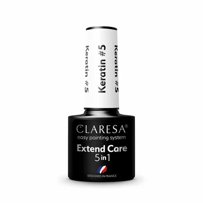 Claresa Extend Care 5w1 Baza Hybrydowa Keratin #5