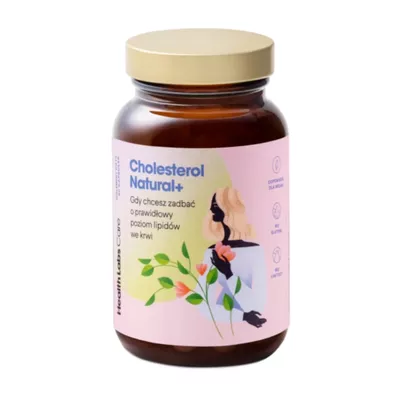 Health Labs Suplement Diety Cholesterol Natural+ 60 Kapsułek