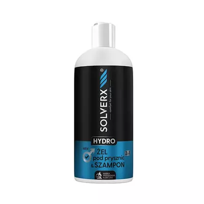 Solverx Men Hydro Żel pod Prysznic &amp; Szampon 2w1 400ml