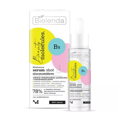 Bielenda Beauty Molecules Molekularne Niacynamidowe Serum Shot 30g