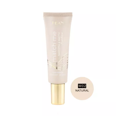HEAN Match Me Smooth Matte Podkład M02 Natural