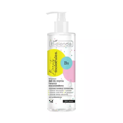 Bielenda Beauty Molecules Żel do Mycia Twarzy Niacynamidowy 195g