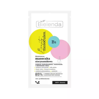 Bielenda Beauty Molecules Maseczka Niacynamidowa 8g
