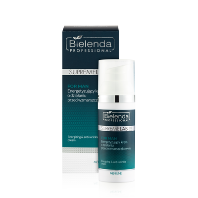 Bielenda Professional SupremeLAB For Man Energetyzujący Krem o Działaniu Przeciwzmarszczkowm 50ml