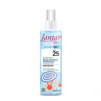 Farmona Jantar Sun Woda Termalna Dwufazowa Nawilżająca SPF25 200ml