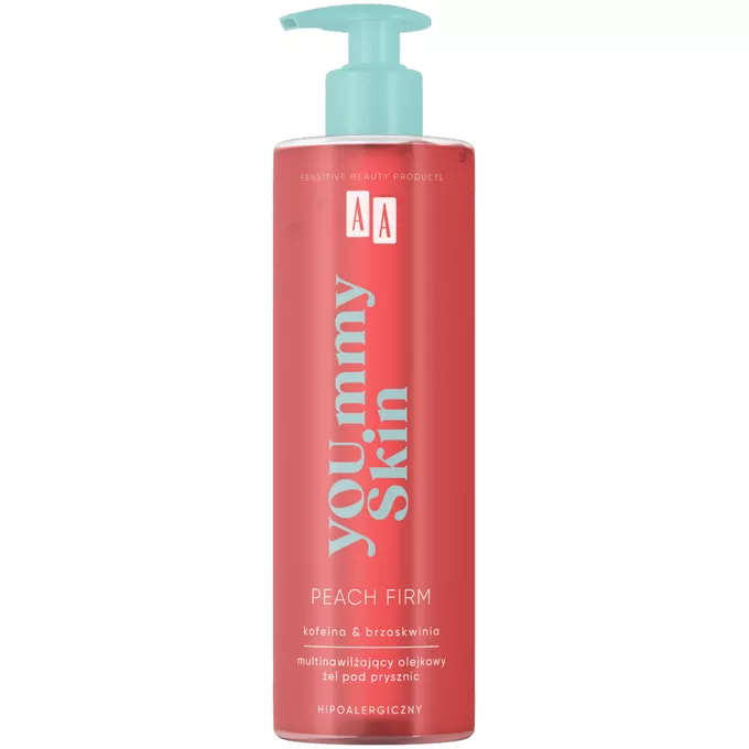 AA YOU.mmy Skin Olejkowy Żel pod Prysznic Peach Firm 400ml