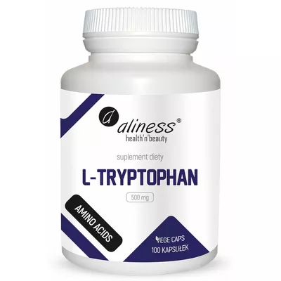 Aliness L-Tryptophan Suplement Diety 100 Kapsułek