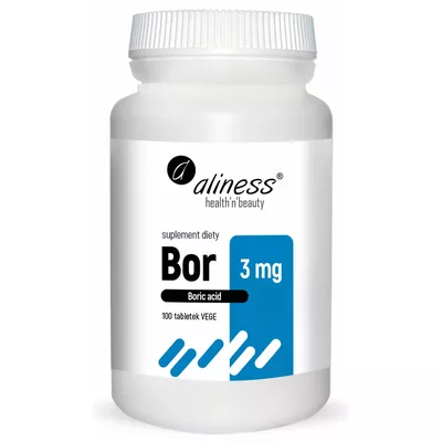Aliness Bor 3mg 100 Kapsułek
