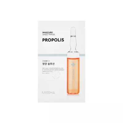 Missha Miscure Sheet Mask Maska w Płacie Propolis