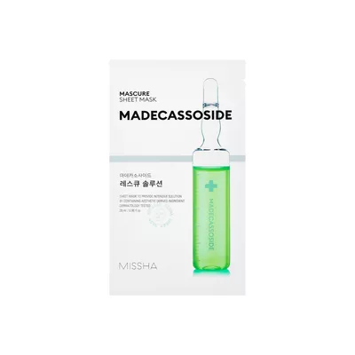 Missha Miscure Sheet Mask Maska w Płacie Madecassoside