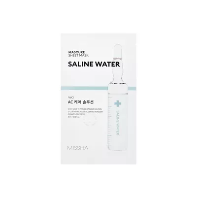 Missha Miscure Sheet Mask Maska w Płacie Saline Water