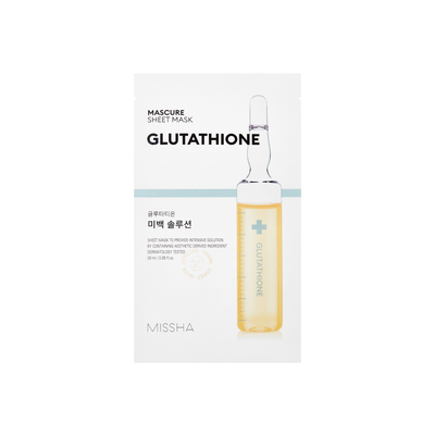 Missha Miscure Sheet Mask Maska w Płacie Glutathione