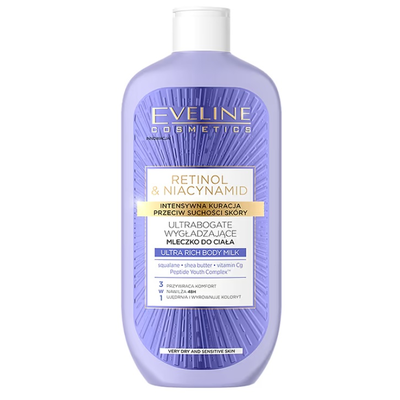 Eveline Retinol &amp; Niacynamid Mleczko do Ciała 350ml